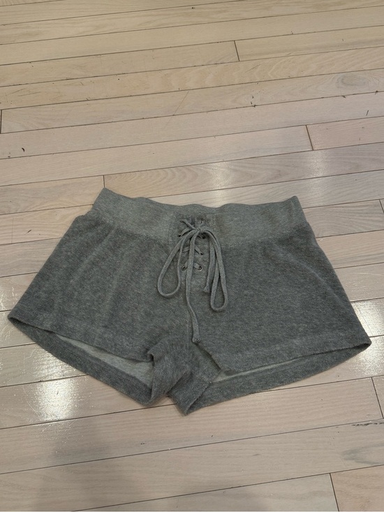 Hard Tail Pants - Hard Tail Velour Terry Cloth Lounge Shorts L